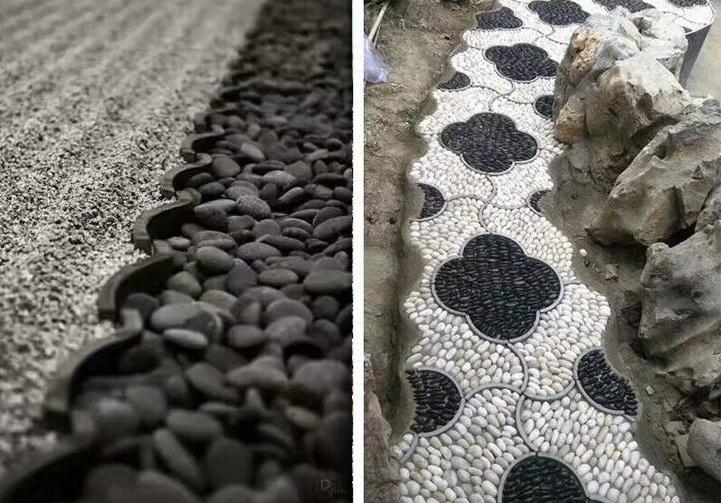 雨花石铺地面效果图图片